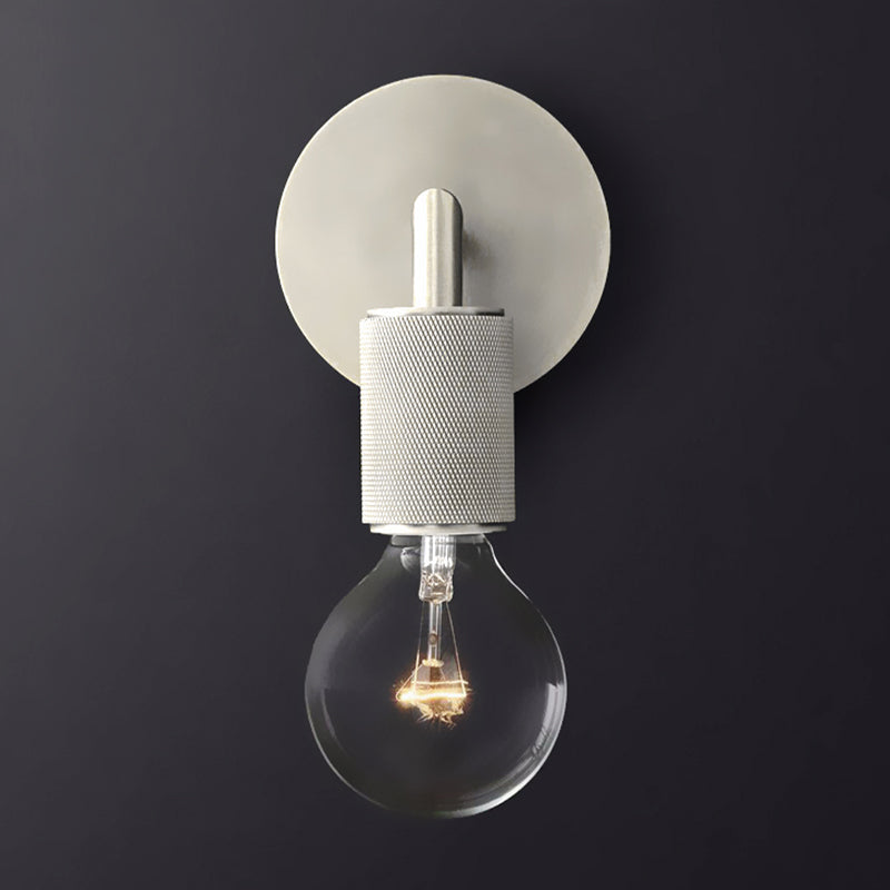 Vegglampe Messing Metall Dobbel Lyspære Vegglampe Luvikno