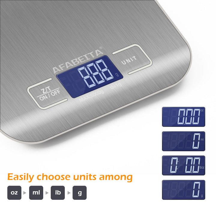 Digital kjøkkenvekt: 5KG/11lb kapasitet. | Luvikno