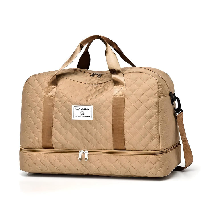 Luvikno | Romslig Weekend Duffel Bag | Vanntett, Multikompartments & Ideal for Korte Turer og Treningsøkter
