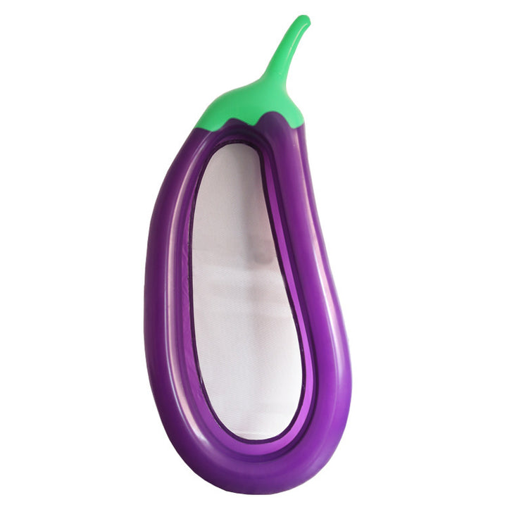 Kvinnens oppblåsbare flytring med aubergine-design Luvikno