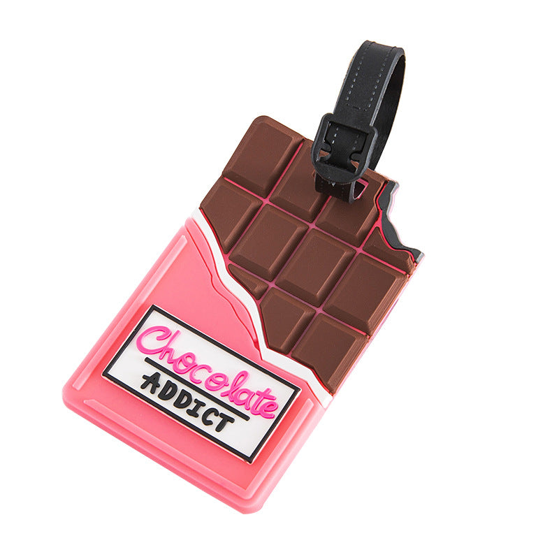 Unisex Bagasje-tag i sjokolade-design Luvikno