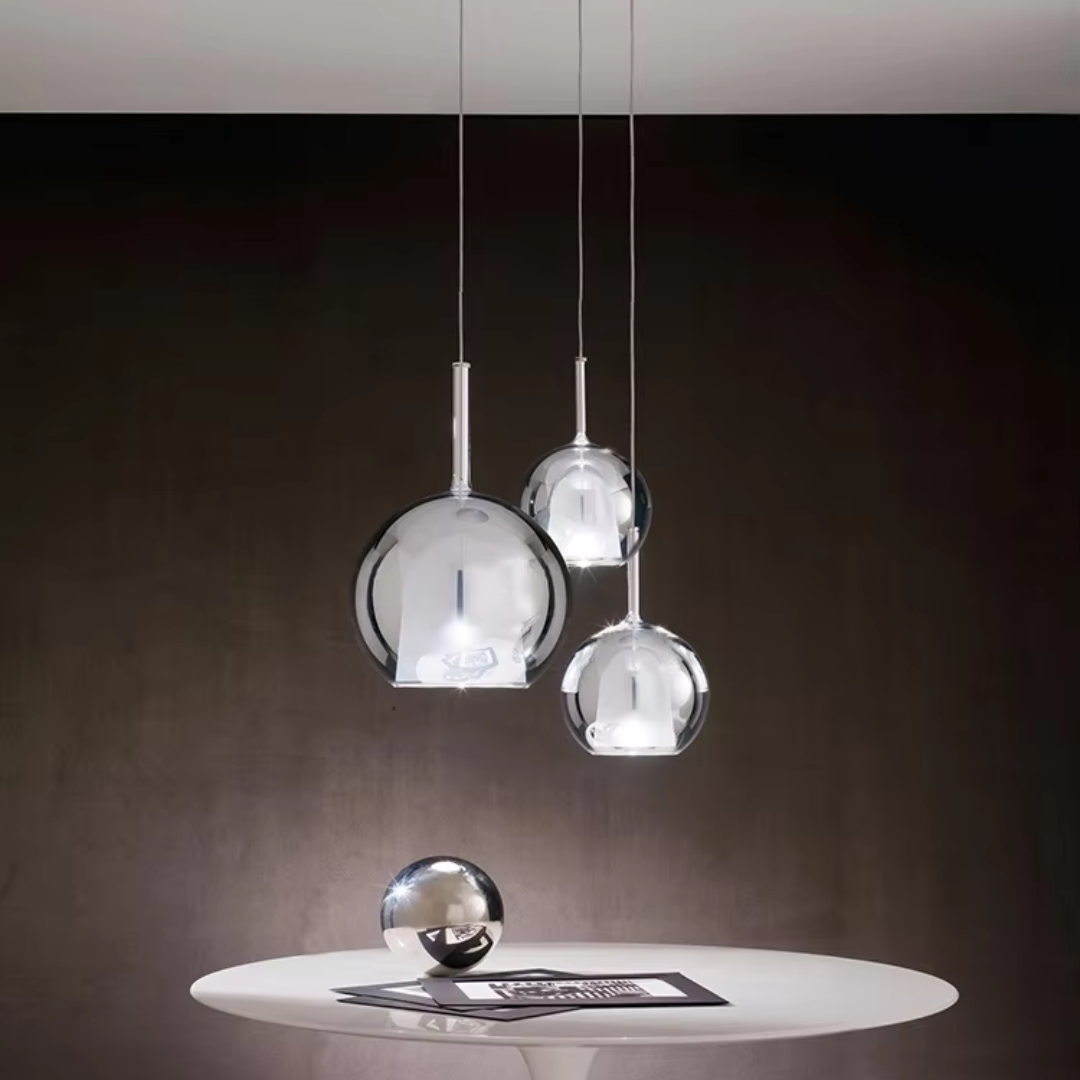 CelestialGlow Light - Moderne Glass Pendellampe | Luvikno