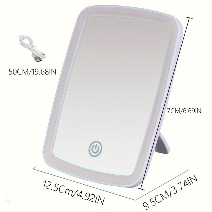 BloomMirror - Elegant LED Sminkespeil USB Lader Luvikno