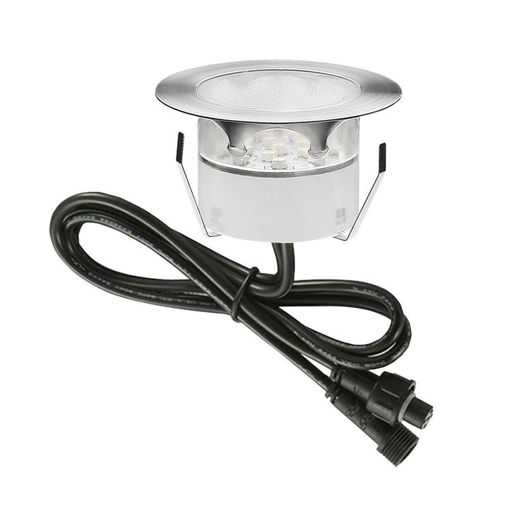 Luvikno | 45 mm RGB fargeendrende LED gulvlampe dekklampe nedgravd lampe stiglampe sti-lampe hagelampe