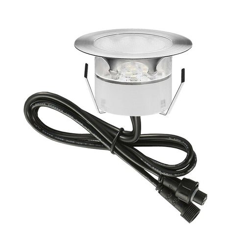 Luvikno | 45 mm RGB fargeendrende LED gulvlampe dekklampe nedgravd lampe stiglampe sti-lampe hagelampe