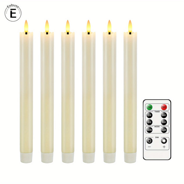 Eebuss Flameless Cone Candles – Realistisk LED Effekt Luvikno