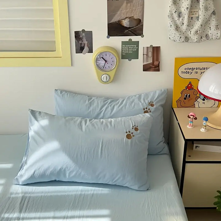 Teddy Bear Sengetøy Sett – Ultra Myk og Kosevennlig | Med dynetrekk, laken og 2 putetrekk | Luvikno
