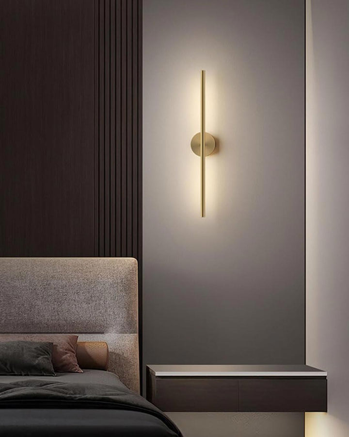 Luvikno | Moderne Lineær LED Vegglampe - Gull