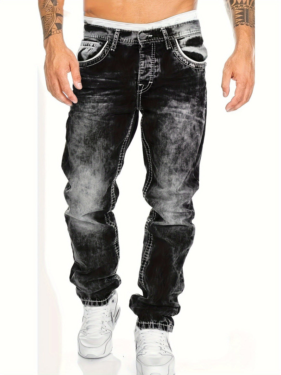Luvik | Tyylikkäät Stretch Skinny Jeans Miehille