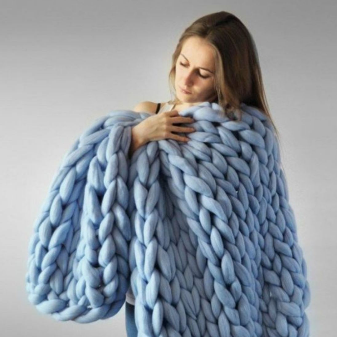 WinterVibe DIY Teppe - Unikt og Komfortabelt for Vinteren Luvikno