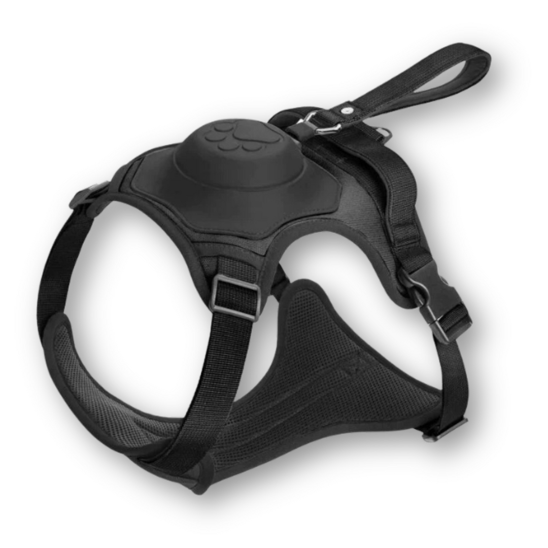 FlexiHarness – Komfortabel 2-i-1 hundesele med bånd Luvikno