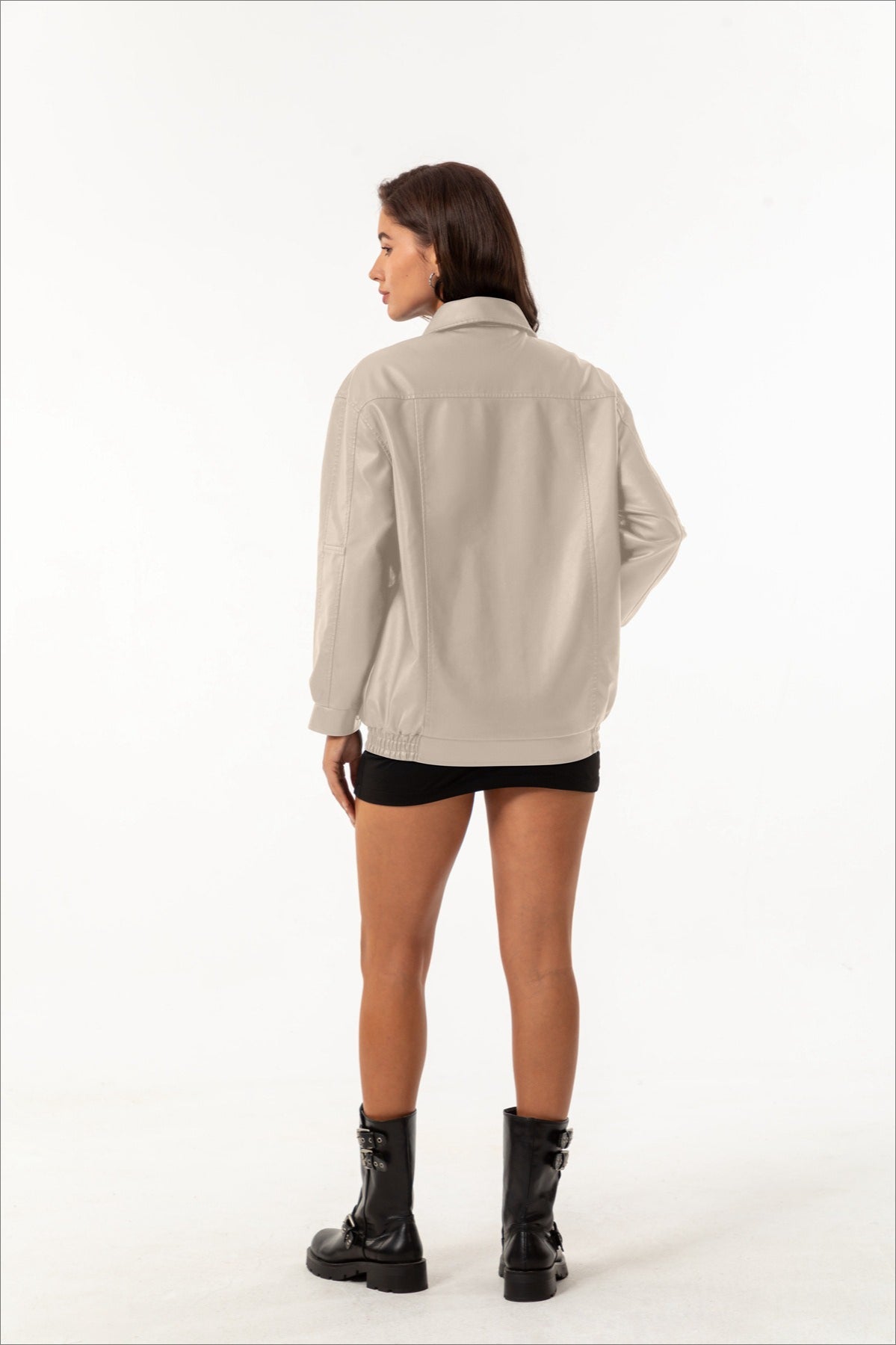 Luvik | Käänteinen nahkatakki