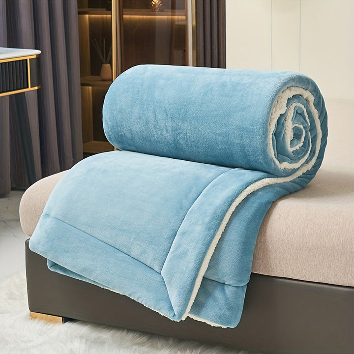 LuxeFlannel – Dobbelt-sidig Sherpa Teppe for Ultimat Komfort Luvikno