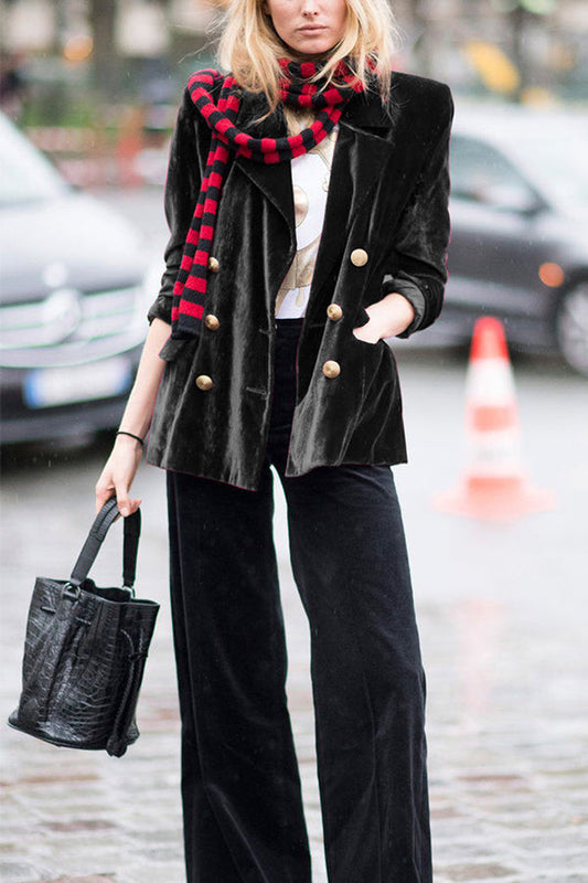 Luvik | Samt Temperament Party Naisille Midimekko Bleiseri