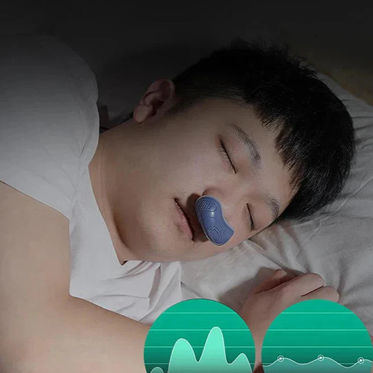 Microelektronisk CPAP-enhet mot snorking Luvikno