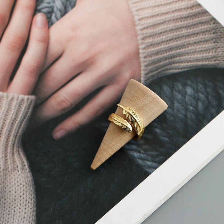 Justerbar Golden Spring Ring | Luvikno