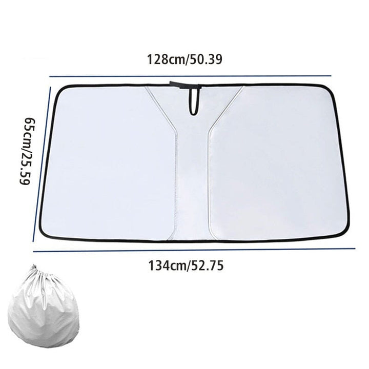Windshield Solskjerm Foldsbar Solskjerm | Luvikno