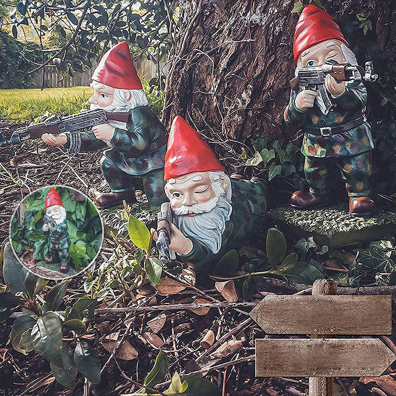 Luvikno | Harpiks Gnome Skulptur Dekorasjon