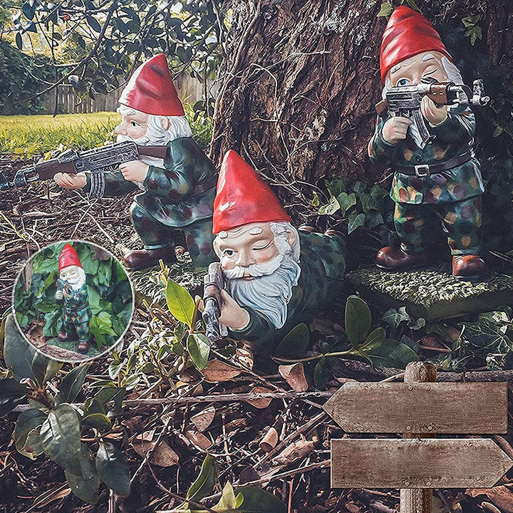Luvikno | Harpiks Gnome Skulptur Dekorasjon