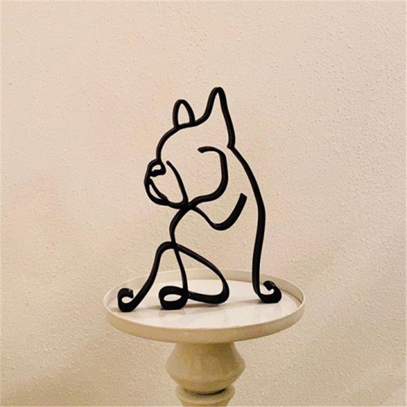 Luvikno | Hundekunst Skulptur Hjemdekorasjon