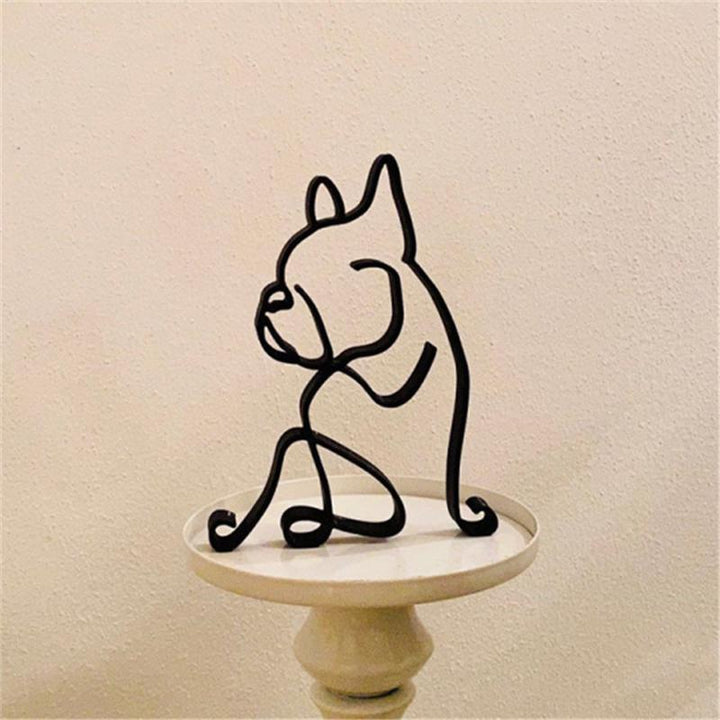 Luvikno | Hundekunst Skulptur Hjemdekorasjon