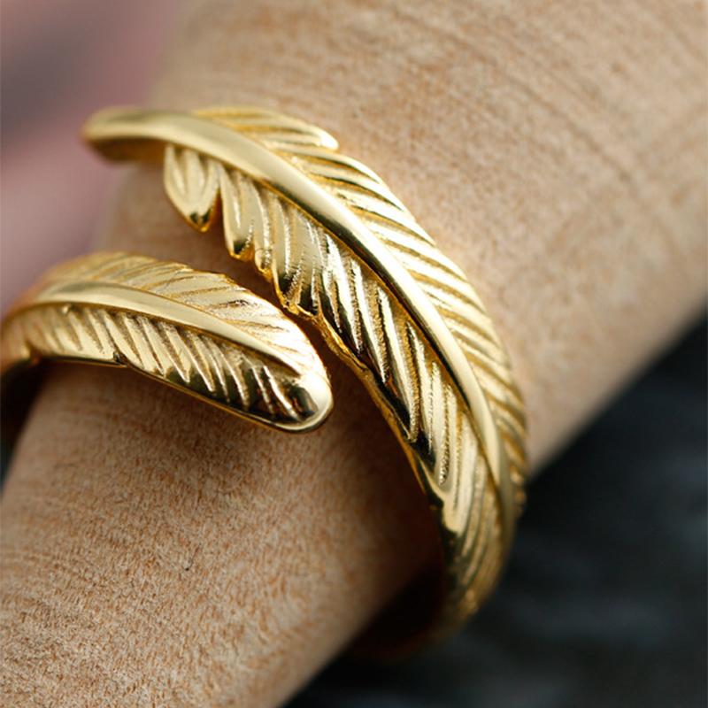 Justerbar Golden Spring Ring | Luvikno