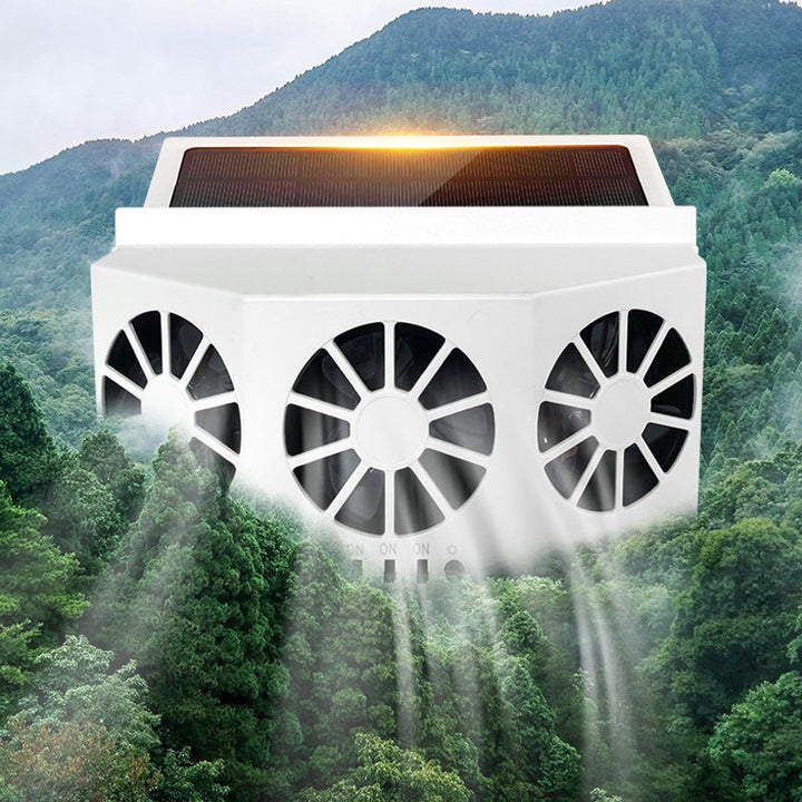 Solar Vehicle Exhaust Fan | Luvikno