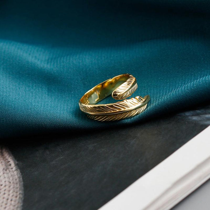 Justerbar Golden Spring Ring | Luvikno