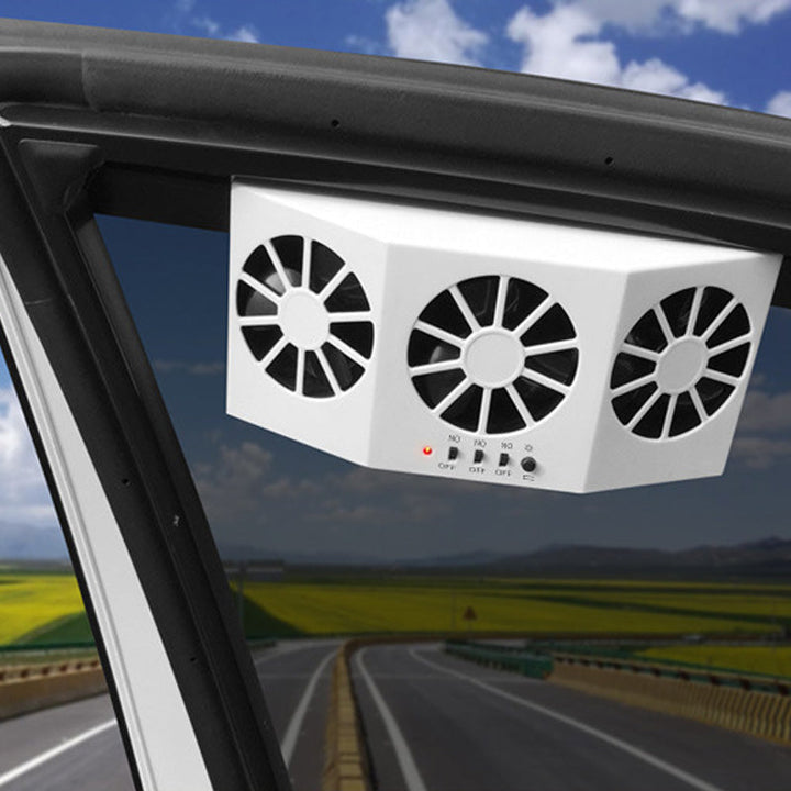 Solar Vehicle Exhaust Fan | Luvikno