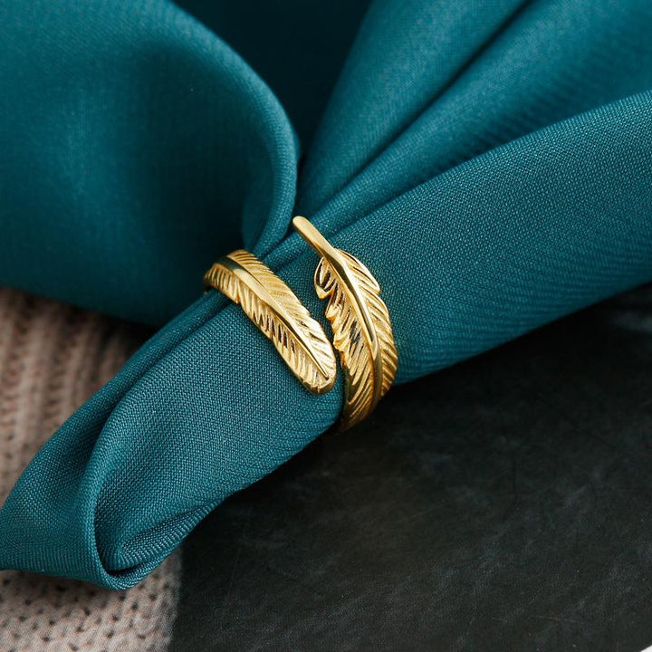 Justerbar Golden Spring Ring | Luvikno