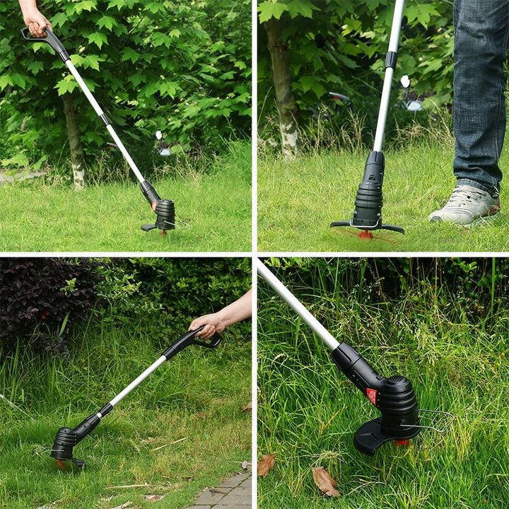Bærbar trådløs elektrisk gressklipper kanttrimmer | Luvikno