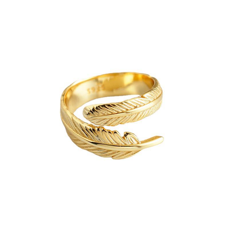 Justerbar Golden Spring Ring | Luvikno