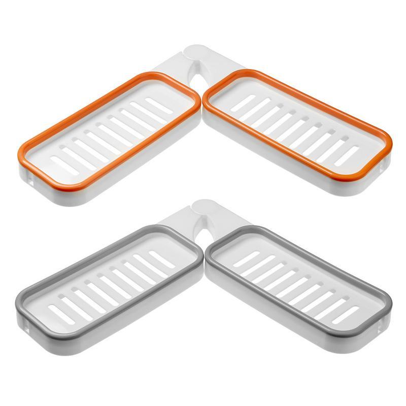 Bad 180° Rotatable Hjørne Punch-Free Rack | Luvikno