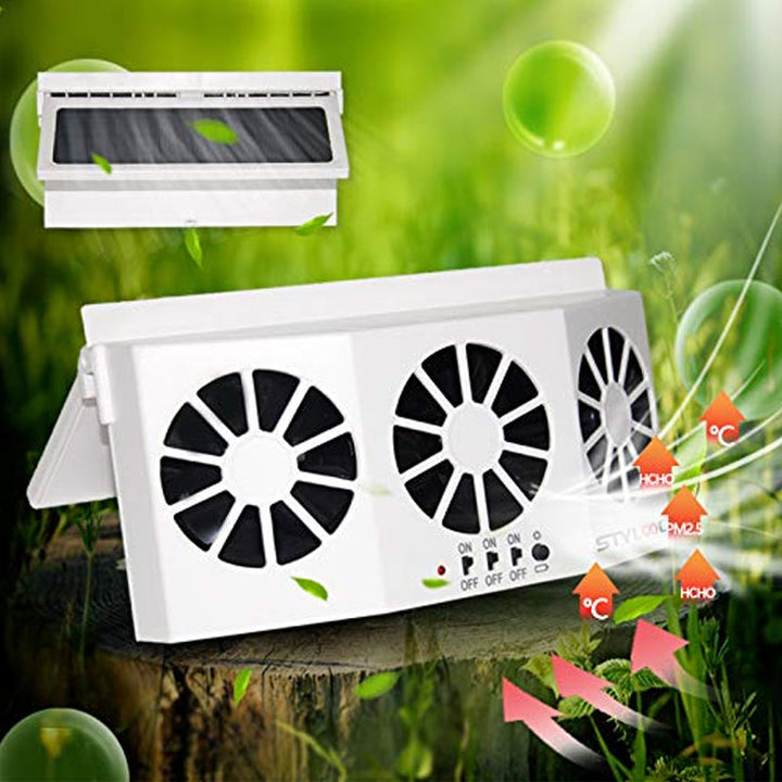 Solar Vehicle Exhaust Fan | Luvikno