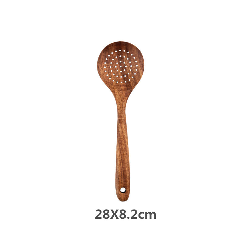 Teak Wood Bestikksett | Luvikno