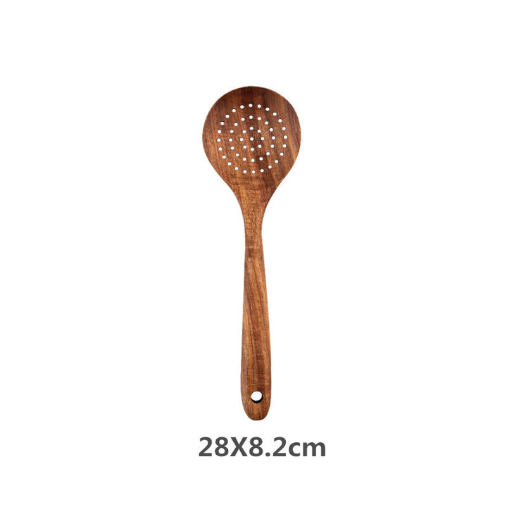 Teak Wood Bestikksett | Luvikno