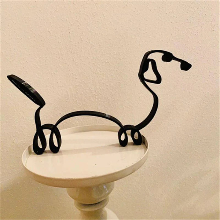 Luvikno | Hundekunst Skulptur Hjemdekorasjon
