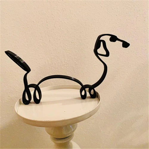 Luvikno | Hundekunst Skulptur Hjemdekorasjon
