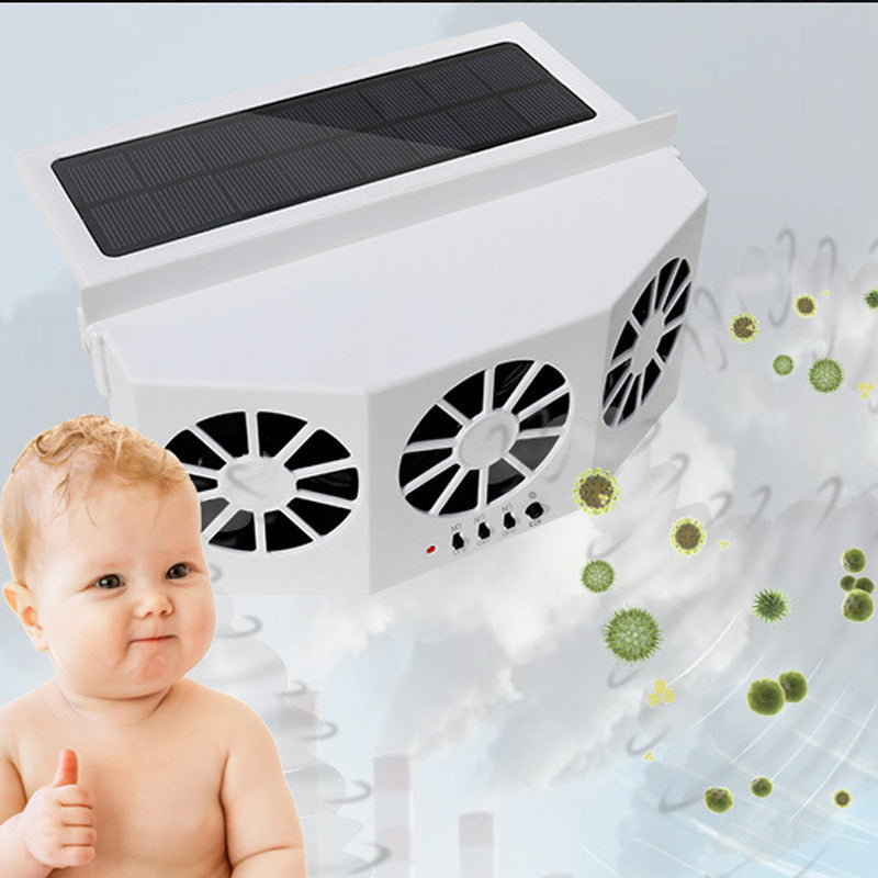 Solar Vehicle Exhaust Fan | Luvikno