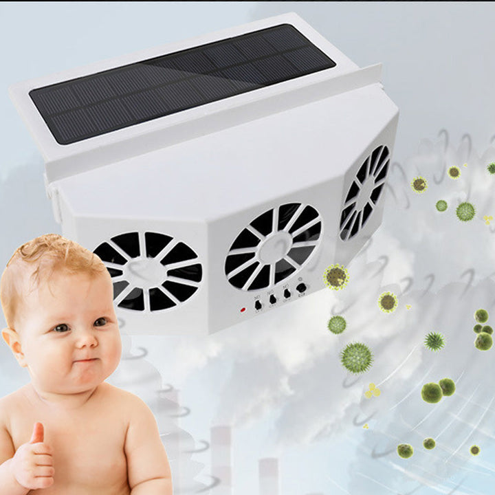 Solar Vehicle Exhaust Fan | Luvikno