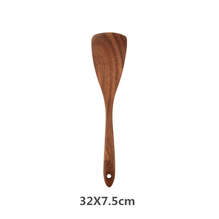 Teak Wood Bestikksett | Luvikno