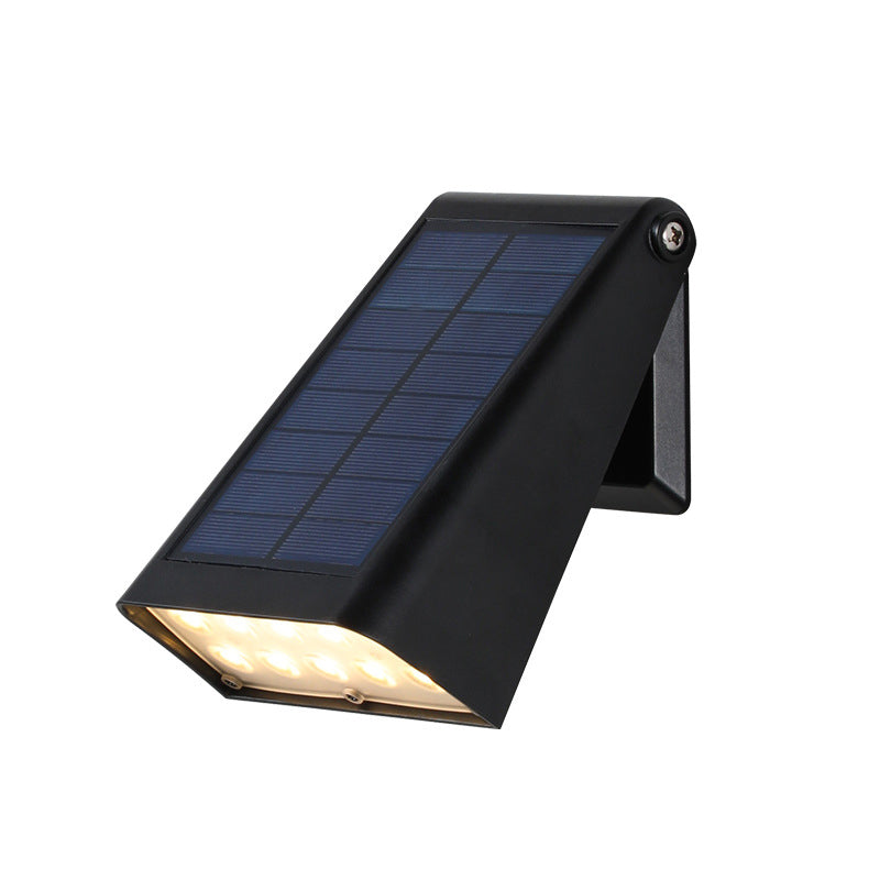 Utendørs Solvegglampe med Justerbar Vinkel Luvikno