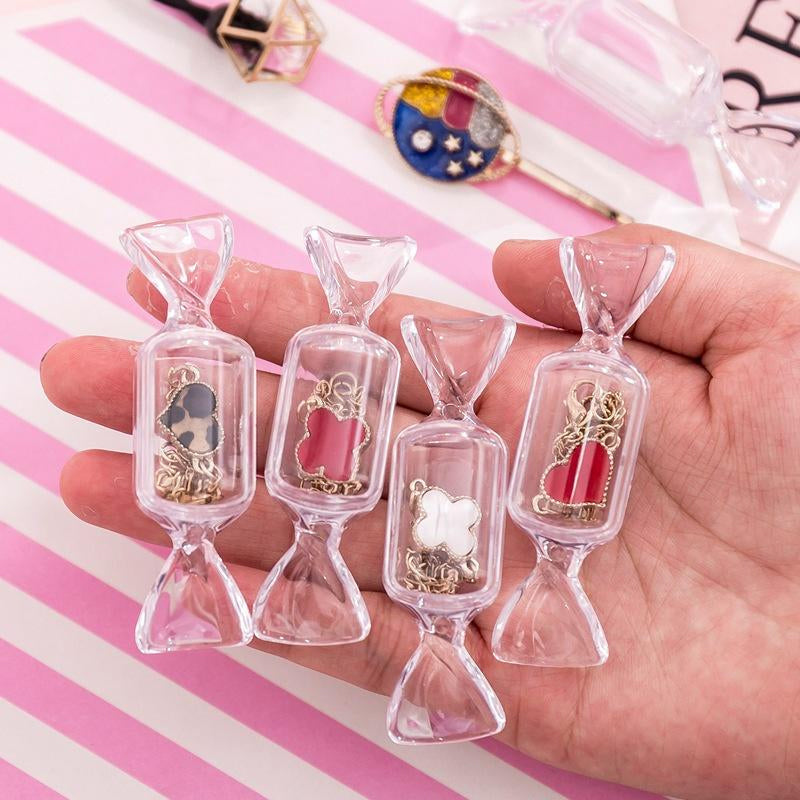 Luvikno | Transparent Godteri Form Smykkeskrin (10 stk)