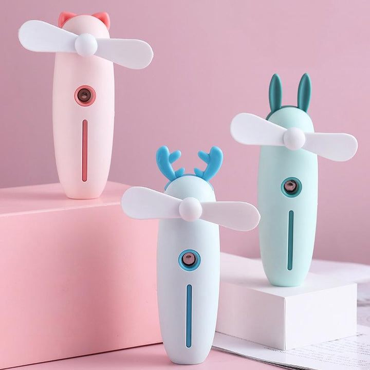 Mini Cartoon Portable Fan | Luvikno