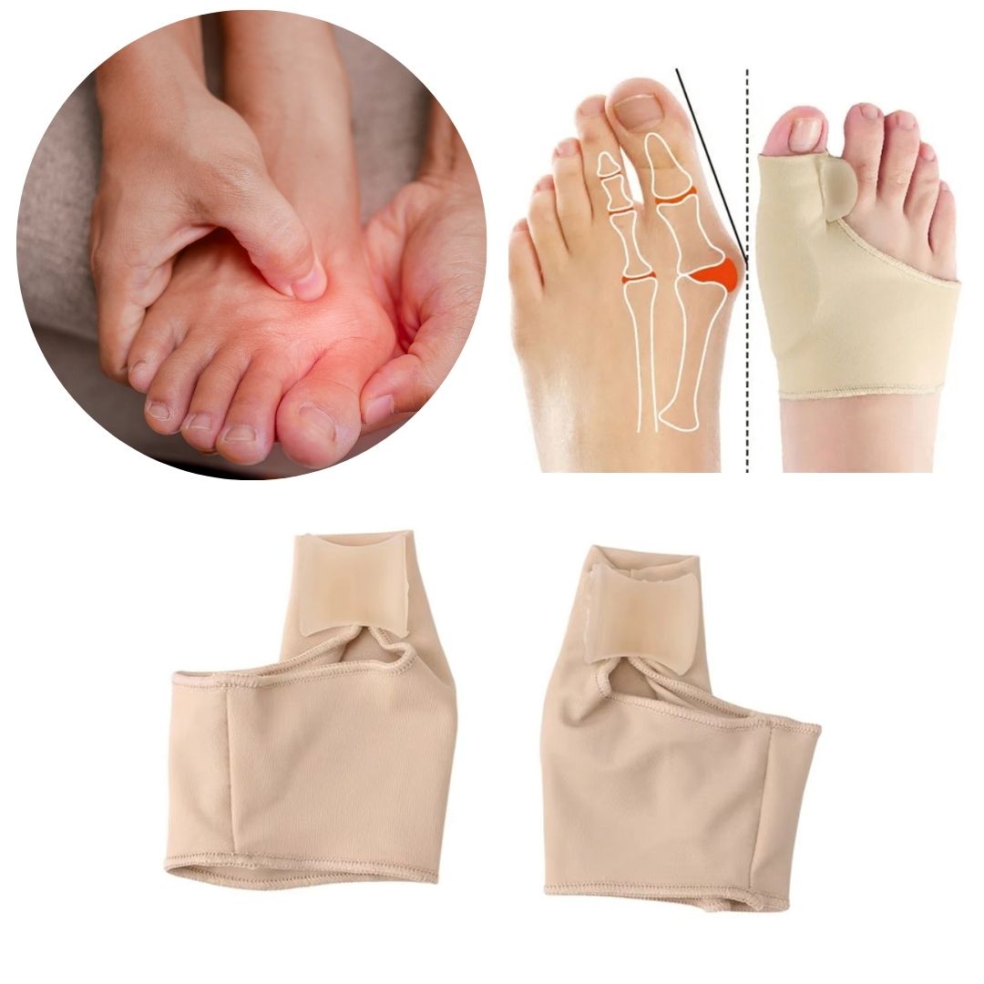 AlignWell Hallux Valgus Korrigerings Tå Separator | for Storetå Rejustering og Smertelindring – Ikke-Invasiv Løsning for Hallux Valgus Luvikno