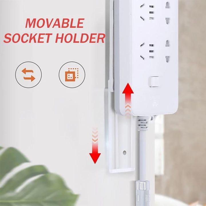 Flyttbar Stikkontakt Holder | Luvikno