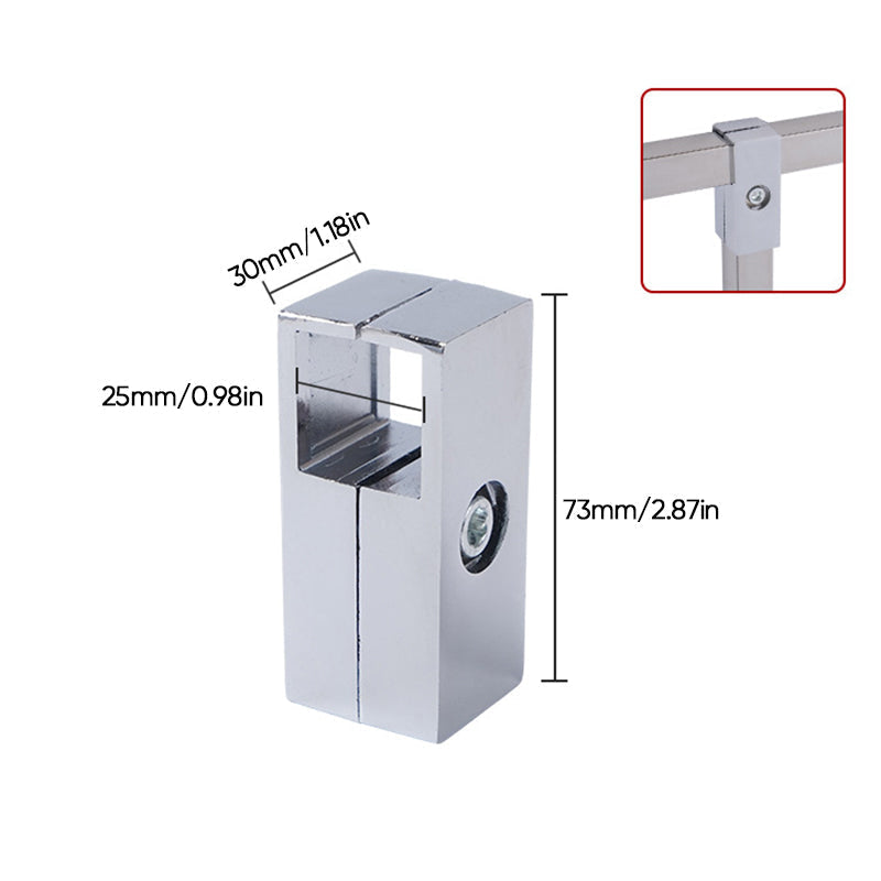 Square Tube Connector | Luvikno