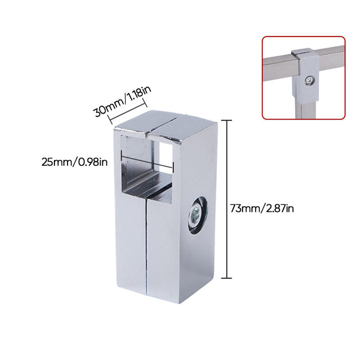Square Tube Connector | Luvikno