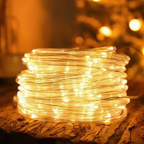 Solar Vanntett LED Seil Lys Luvikno