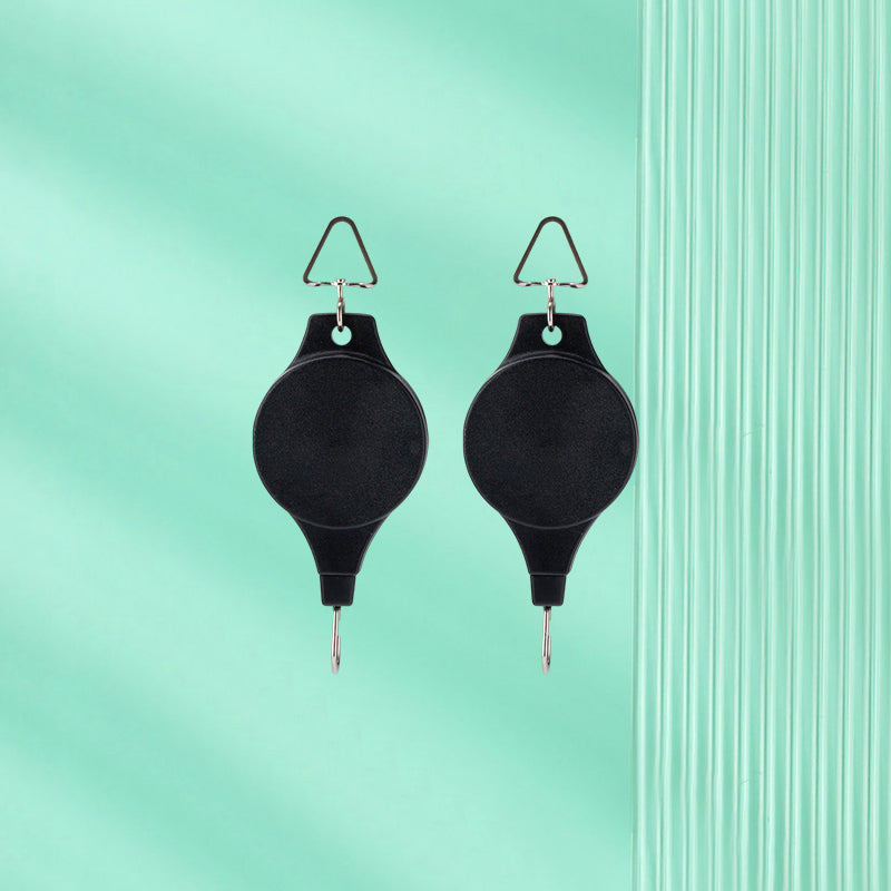 Retractable Hook, Plant Pulley for Garden Pots and Bird Feeder | Luvikno